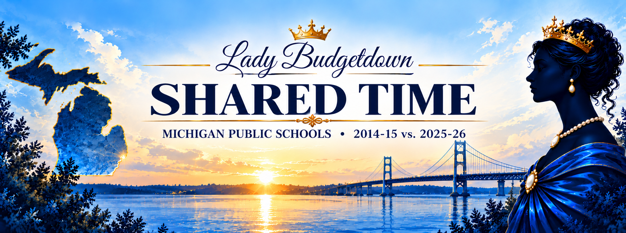 Lady Budgetdown Shared Time database